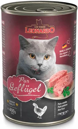 Leonardo Gato Quality Selection Adulto Ave 400GR