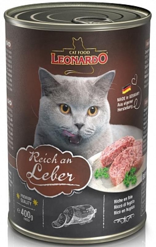 Leonardo Gato Food Reich an Leber 400g