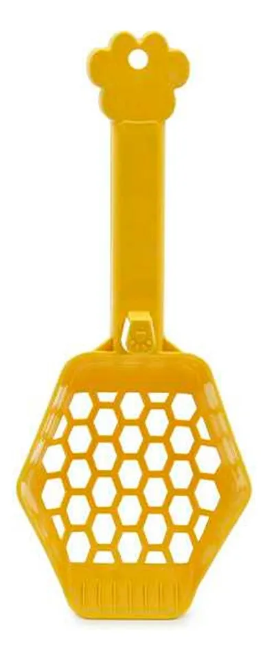 Arenero Abierto Baño Sanitario Gatos Grande Con Pala Morado - Imagen 2