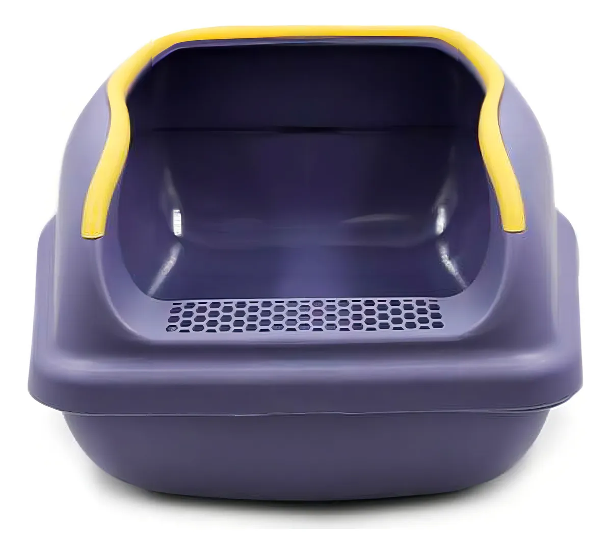 Arenero Abierto Baño Sanitario Gatos Grande Con Pala Morado - Imagen 3