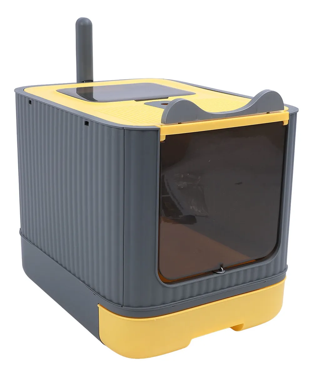 Arena Para Gatos Cerrada, De Gran Capacidad, Control De Olor - Imagen 2